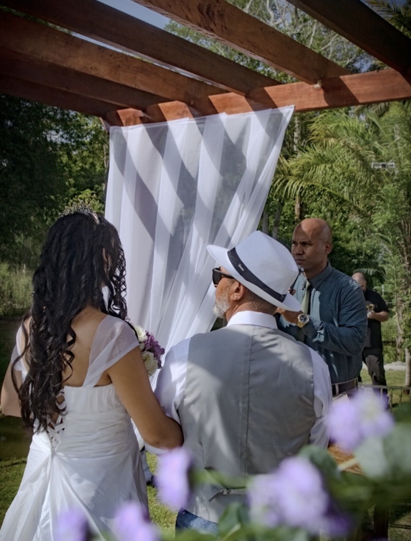 Casamento ao ar livre